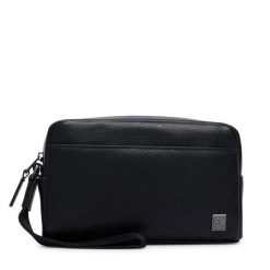 Saszetka Calvin Klein. Czarne torby na ramię CALVIN KLEIN, bez wzorów, małe, bez dodatków. Za 369.99 zł.