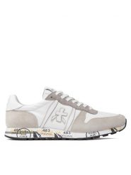 Premiata Sneakersy Eric 5669 Biały. Białe buty sportowe casual Premiata, bez wzorów, ze skóry, bez zapięcia. Za 779.99 zł.