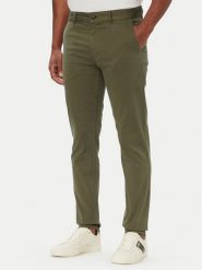 BOSS Chinosy Chino_slim 50510933 Zielony Regular Fit. Zielone eleganckie spodnie Boss, m, z bawełny. Za 549.99 zł.