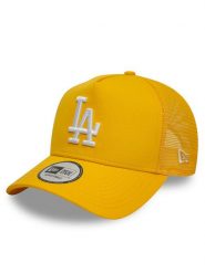 New Era Czapka z daszkiem La Dodgers League Essential 9Forty 60595189 Żółty. Żółte czapki z daszkiem New Era, bez wzorów, z bawełny. Za 119.99 zł.