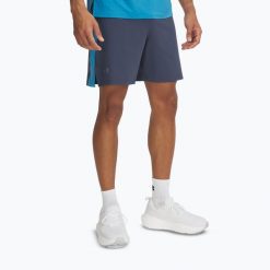 Spodenki do biegania męskie Under Armour Launch Pro 7". Szare szorty Under Armour, m, bez wzorów, sportowe. Za 169.99 zł.