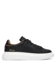 Just Cavalli Sneakersy 81QA3SBC ZPC35 Czarny. Czarne buty sportowe casual Just Cavalli, bez wzorów, ze skóry, bez zapięcia. Za 699.99 zł.