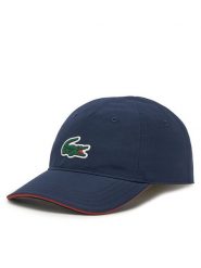 Lacoste Czapka z daszkiem RK6388 Granatowy. Niebieskie czapki z daszkiem LACOSTE, bez wzorów, z materiału. Za 289.99 zł.