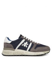 Premiata Sneakersy LANDER VAR 7203 Szary. Szare buty sportowe casual Premiata, bez wzorów, ze skóry, bez zapięcia. Za 879.99 zł.