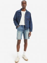 Levi's Szorty dżinsowe "501" - Regular fit - w kolorze niebieskim rozmiar: W29. Niebieskie szorty Levi's®, s, z aplikacjami, z bawełny, klasyczne. Za 106.38 zł.
