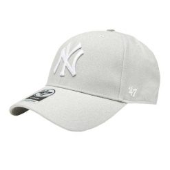 Czapka Z Daszkiem MVP New York Yankees. Szare czapki z daszkiem 47 Brand, bez wzorów, z bawełny. Za 165.99 zł.