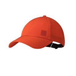 Czapka z daszkiem BUFF SUMMIT CAP SOLID. Czerwone czapki z daszkiem Buff, bez wzorów. Za 139.90 zł.