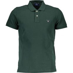 Koszulka polo w kolorze zielonym. Koszulki polo marki GANT. W wyprzedaży za 229.95 zł.