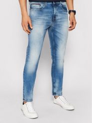 Tommy Jeans Jeansy Austin DM0DM09555 Niebieski Slim Fit. Niebieskie jeansy Tommy Jeans, m. Za 259.99 zł.