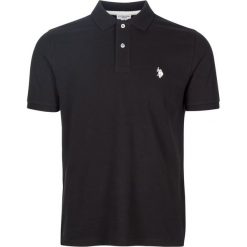 Koszulka polo w kolorze czarnym. Koszulki polo U.S. Polo Assn. W wyprzedaży za 128.95 zł.