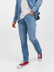 Jack&Jones Jeansy Tim 12223505 Niebieski Slim Fit. Niebieskie jeansy Jack&Jones, m. Za 69.99 zł.