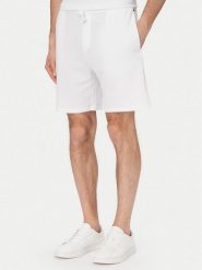 BOSS Szorty sportowe 50535884 Biały Regular Fit. Białe krótkie spodenki sportowe Boss, m, bez wzorów, z syntetyku. Za 229.99 zł.