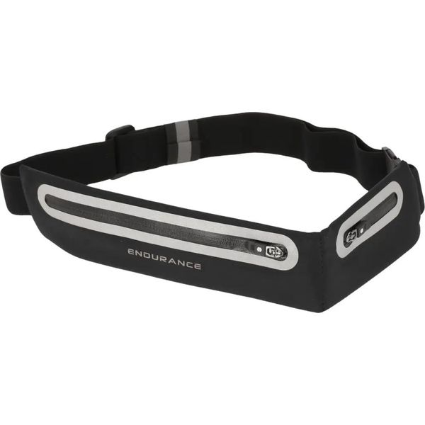 Ultra cienka torba na biodra Endurance Goron. Czarne torby na ramię Endurance, bez wzorów, z lycry, małe, bez dodatków. Za 109.00 zł.