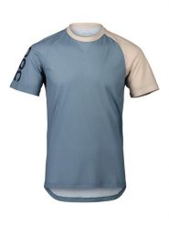 POC Koszulka kolarska "MTB Pure" w kolorze błękitno-białym rozmiar: XS. Białe t-shirty sportowe POC, bez wzorów, bez ramiączek, rowerowe. Za 130.99 zł.