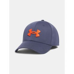 Czapka Z Daszkiem Męska Under Armour Sportowa Z Logo Blitzing. Szare czapki z daszkiem Under Armour, bez wzorów. Za 99.99 zł.