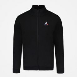 Bluza dresowa sportowa męska ESS FZ Sweat N°4 M. Czarne bluzy bez kaptura le coq sportif, m, bez wzorów, z dresówki, bez kaptura. W wyprzedaży za 325.75 zł.