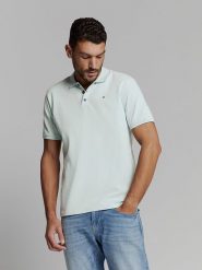 No Excess Koszulka polo w kolorze błękitnym rozmiar: XL. Niebieskie koszulki polo No Excess, xl, bez wzorów, bez kołnierzyka, bez ramiączek. Za 82.64 zł.