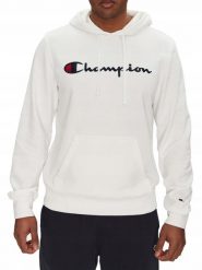 BLUZA męska CHAMPION 220726-WW001 kangurka z kapturem bawełniana biała L. Białe bluzy z kapturem Champion, l, bez wzorów, z bawełny, z kapturem. Za 249.00 zł.