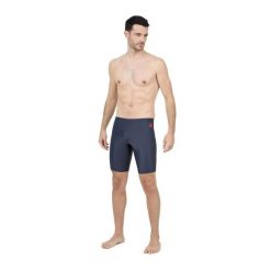 Aqua Sphere Essential Jammer Ciemnoszary/Czerwony UK 26. Czerwone odzież kąpielowa Aqua Sphere, m, bez wzorów, z poliesteru, sportowe. Za 186.52 zł.