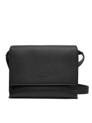 Calvin Klein Saszetka Micro Pebble Messenger 27 LV04D3034G Czarny. Czarne saszetki i nerki CALVIN KLEIN, bez wzorów, ze skóry. Za 449.99 zł.