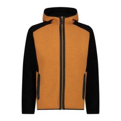 Kurtka z kapturem wełniana CMP. Brązowe kurtki CMP, bez wzorów, z wełny, z kapturem. Za 653.50 zł.