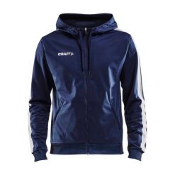Kurtka z kapturem Craft pro control. Niebieskie kurtki Craft, s, bez wzorów, z materiału, z kapturem. Za 285.00 zł.