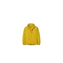 Kurtka softshell męska Borealis Alpine Hoody. Żółte kurtki RAB, l, bez wzorów, z softshellu, z kapturem. Za 539.99 zł.