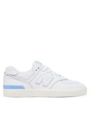 New Balance Sneakersy NM574VWR Biały. Białe buty sportowe casual New Balance, bez wzorów, ze skóry, bez zapięcia. Za 319.99 zł.