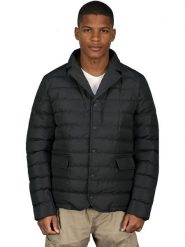 Geographical Norway Kurtka pikowana "Bao" w kolorze czarnym rozmiar: XXL. Czarne kurtki Geographical Norway, xxl, bez wzorów, bez kaptura. Za 192.45 zł.