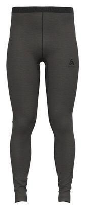 Legginsy termoaktywne męskie Odlo NATURAL Performance Wool. Szare bielizna termoaktywna ODLO, l, bez wzorów, z materiału, narciarskie. Za 297.49 zł.