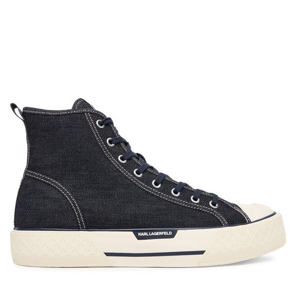 Trampki KARL LAGERFELD. Niebieskie trampki KARL LAGERFELD, m, bez wzorów, bez zapięcia. Za 469.99 zł.