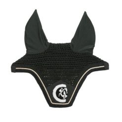 Czapka z muchą dla koni Kentucky Wellington 3D Logo. Czarne krawaty i muchy KENTUCKY HORSEWEAR, bez wzorów, z materiału. Za 342.00 zł.