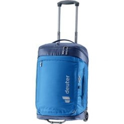 Walizka podróżna deuter Duffel Pro Movo. Niebieskie walizki Deuter, bez wzorów, z materiału. Za 1,059.00 zł.