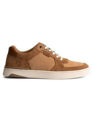 TRAVELIN' Skórzane sneakersy "Bromley" w kolorze jasnobrązowym rozmiar: 42. Brązowe buty sportowe casual Travelin', bez wzorów, bez zapięcia. Za 346.99 zł.