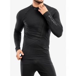 Bluza termoaktywna męska Brubeck Thermo Wool by Pustelnik. Szare bielizna termoaktywna Brubeck, na zimę, m, bez wzorów, bez ramiączek, narciarskie. Za 245.99 zł.