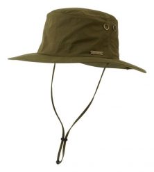 Kapelusz Trekmates Borneo. Zielone kapelusze TREKMATES, bez wzorów, z materiału. Za 151.99 zł.