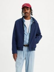 Levi's Kurtka w kolorze granatowym rozmiar: L. Niebieskie kurtki Levi's®, l, bez wzorów, prążkowane, bez kaptura. Za 228.92 zł.