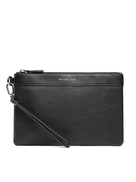 MICHAEL Michael Kors Saszetka Accessories 33S9MGYU2L Czarny. Czarne saszetki i nerki MICHAEL Michael Kors, bez wzorów, ze skóry, bez dodatków. Za 699.99 zł.