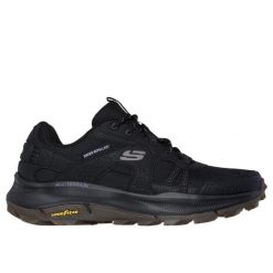 Buty trailowe Skechers Equalizer 5.0 Trail Solix Creek. Czarne buty do biegania Skechers, bez wzorów, bez zapięcia, do biegania. Za 388.00 zł.