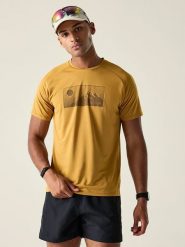 Dare 2b Koszulka funkcyjna "Tech II" w kolorze żółtym rozmiar: XL. Żółte t-shirty sportowe Dare 2B, bez wzorów, z materiału, bez ramiączek, outdoorowe. Za 56.79 zł.