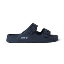 Klapki unisex w stylu sportowym HARDIN. Białe klapki Izas. Za 121.70 zł.