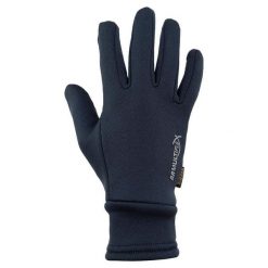 Zimowe rękawiczki jeździeckie BR Equitation Multiflex. Niebieskie rękawiczki BR, na zimę, bez wzorów, z elastanu. Za 134.00 zł.