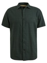 PME Legend Koszula - Regular fit - w kolorze ciemnozielonym rozmiar: 3XL. Zielone koszule PME Legend, xl, bez wzorów, z bawełny, bez kołnierzyka, bez ramiączek. Za 155.15 zł.