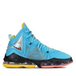 Buty koszykarskie męskie Nike Lebron 19. Niebieskie buty do koszykówki Nike, bez zapięcia, do koszykówki. Za 1,146.00 zł.
