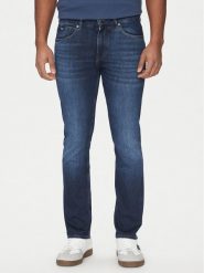 BOSS Jeansy H-Delaware 50537390 Granatowy Slim Fit. Niebieskie jeansy Boss, m. Za 419.99 zł.