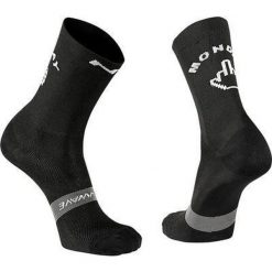 Skarpety rowerowe NORTHWAVE SUNDAY MONDAY SOCK czarne. Czarne skarpety Northwave, bez wzorów. Za 30.00 zł.