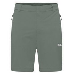 Spodenki trekkingowe męskie Jack Wolfskin Hikeout. Zielone szorty Jack Wolfskin, m, bez wzorów, sportowe. Za 279.99 zł.