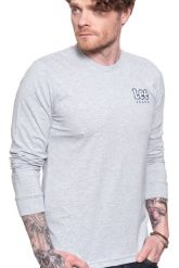 LEE CHEST LOGO TEE MĘSKA KOSZULKA Z DŁUGIM RĘKAWEM LONGSLEEVE LOGO SHARP GREY MELE L64SFE03 112115913. Szare bluzki z długim rękawem Lee, l, bez wzorów, bez kołnierzyka, bez ramiączek. Za 99.99 zł.