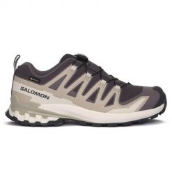 Buty trekkingowe męskie Salomon Xa Pro 3d V9 Gtx W. Szare buty turystyczne Salomon, bez wzorów, z materiału, bez zapięcia, trekkingowe. Za 723.05 zł.