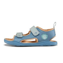 Affenzahn Sandal Leather Airy Shark (01394-30211). Niebieskie buty trekkingowe AFFENZAHN, bez wzorów, bez zapięcia. Za 289.00 zł.
